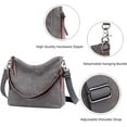 thumbnail image 6 of PIKADINGNIS Crossbody Bag for Women Canvas Shoulder Purse Large Capacity Messenger Satchel Tote Handbag, 6 of 6
