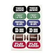 Football Face Tattoos - Apparel Accessories - 6 Pieces