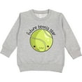 thumbnail image 2 of Inktastic Future Tennis Star Cute Tennis Ball Toddler Sweatshirt, 2 of 4