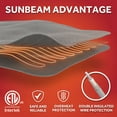thumbnail image 6 of Sunbeam Garnet Fleece Electric Heated Throw, 50" x 60", 3 Heat Settings, Fast Heating, Warming Throws with Auto-Shut Off, Machine Washable, 6 of 11