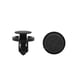 thumbnail image 1 of 50Pcs Clips Remaches Negro Unique Bargains Remache de plástico, 1 of 2