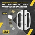 thumbnail image 7 of 8.5" Legacy Sliding Patio Glass Door Offset Handle Set - Sash Controls 2265 WITH Mortise Lock 45° for Replacement Fits 3-15/16” Screw Hole Spacing and 1-1/4" to 2-1/4" Door Thickness, 7 of 7