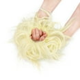thumbnail image 6 of LELINTA 2PCS Fluffy Messy Wavy Ponytail Bun Hair Piece Ponytail Hair Extensions Scrunchies Updo Hairpiece Curly Bun Synthetic Extensions Chignon for Women Ladies, 6 of 7