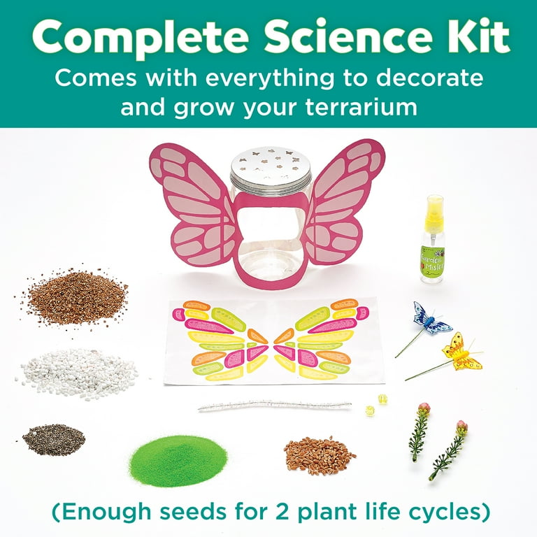Sparkle N' Grow Butterfly Terrarium Sparkle N' Grow Butterfly Terrarium