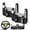 2PCS, variant on Golf Cart Steering Wheel Phone Holder, Flip Up Mount with Scorecard Slot, 360° Adjustable for iPhone Android