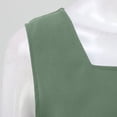 thumbnail image 6 of Short Sets for Women Cotton Linen Sleeveless Square Neck Tank Top and Shorts 2 Piece Matching Set Womens Lounge Set, 6 of 8