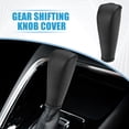 thumbnail image 2 of Cubierta de palanca de cambio de marchas, embellecedor de perilla de palanca de cambios Interior automotriz para Chevrolet Trax 2015-2021, negro, 2 of 7