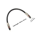 thumbnail image 2 of WRITWAA Black Optical Digital Audio Cable Male to Male Fiber Cord for Car Use Stable High Definition Sound, 2 of 8