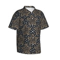 thumbnail image 2 of Star Snow Men'S 3d Print Casual Button Down Shirts, Novelty Hawaiian Short Sleeves M, 2 of 7