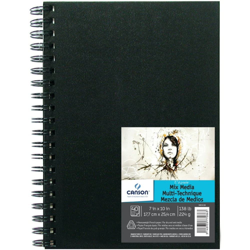 Canson Mixed Media Art Book, 7in x 10in, 40/Sheets