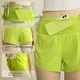 thumbnail image 2 of Pantalones cortos de yoga de verano, vacaciones anti luz, dos pantalones cortos deportivos de secado rápido para correr y hacer yoga para mujer, 2 of 4