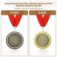 thumbnail image 4 of Uxcell Award Medal, Prize Medal Winner Medal with Neck Ribbon for Competitions Sports Games Spelling Gold, 4 of 7