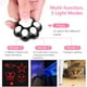 thumbnail image 4 of Puntero para gatos, ajustable, 5 patrones, mini linterna LED, llavero, juguete interactivo para gatos, recargable por USB, luz roja/púrpura/blanca, para herramienta de entrenamiento de perros y gatos, 4 of 5
