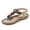 Apricot, variant on Women's Bohemian Beaded Thong Sandals - Ethnic Style Flat Beach Travel Shoes Plus Size
