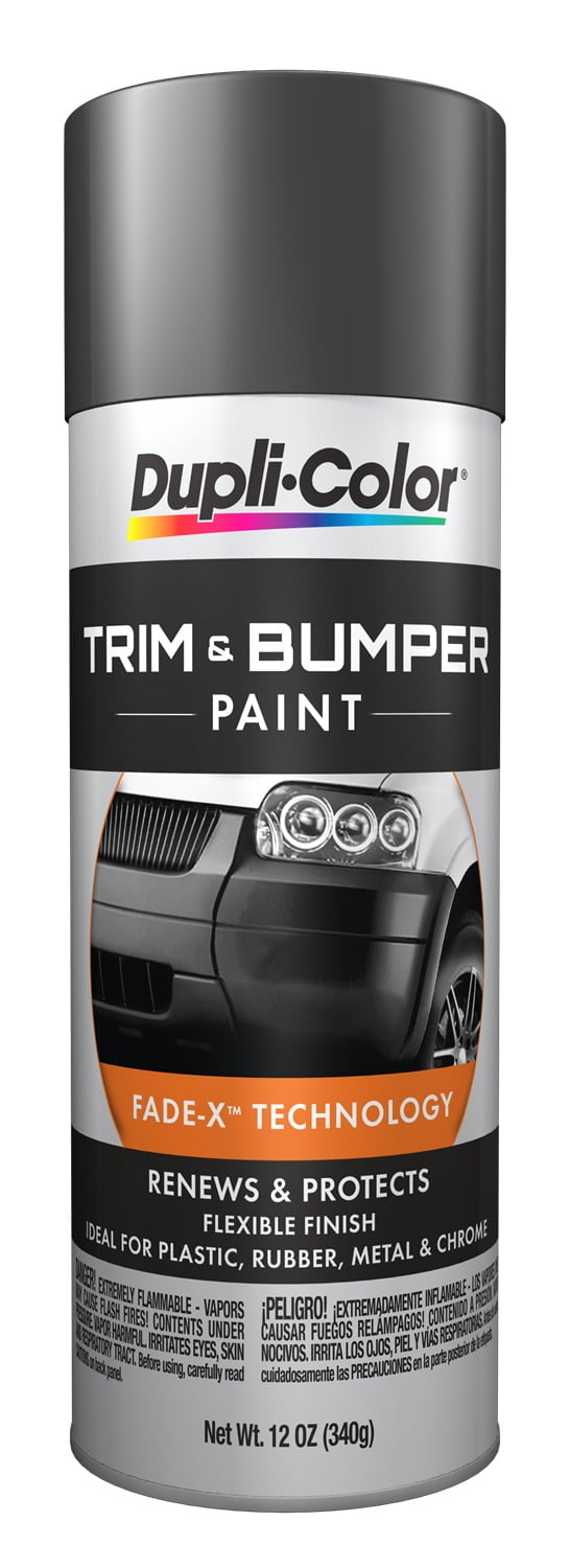 DupliColor Paint TB102 DupliColor Trim And Bumper Coating; Dark
