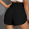 thumbnail image 2 of Womens Athletic Shorts High Waisted Running Shorts Gym Workout Shorts, 2 of 5