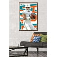 thumbnail image 2 of NFL Miami Dolphins - Tua Tagovailoa 20 Wall Poster, 22.375" x 34", Framed, 2 of 3