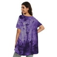 thumbnail image 2 of Plus Size Tops for Women Casual Short Sleeves T Shirts Flowy Blouses, 2 of 5