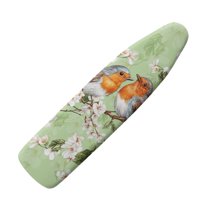 HELLHERO Ironing Board Cover, Standard Size Iron Board Covers with Heavy Duty Adjustable Elastic Edges, Heatproof Ironing Board Covers for Smooth Ironing(Bird and Flowers, 15"x54")