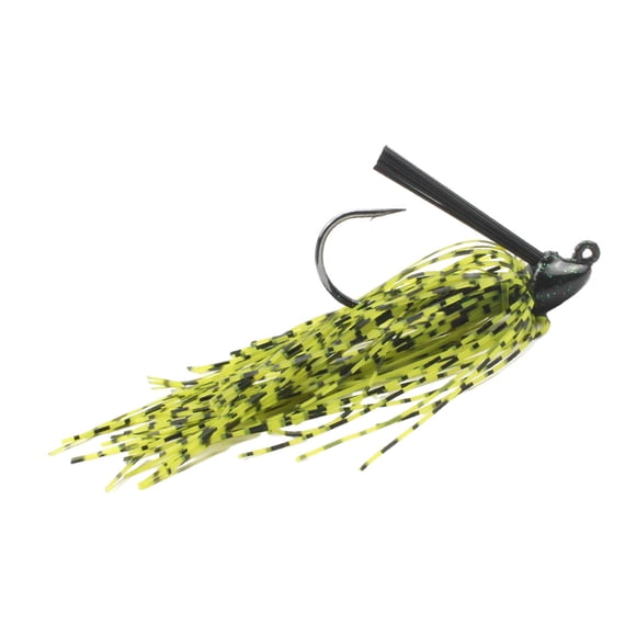 Almencla Fishing Jig Lure Artificial Swim Jig Swimbait Jighead for Pike Halibut Trout Green