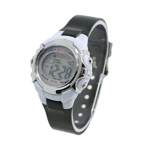 Girl Boy Alarm Date Digital Multifunction Sport LED Light Wrist