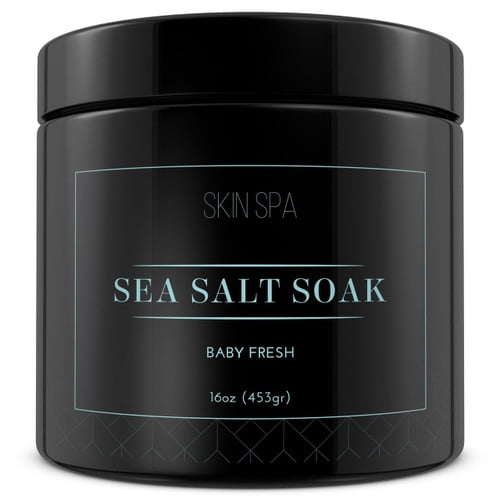 Mineral Sea Salt Soak - Baby Fresh – 16oz (453gr)