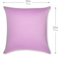thumbnail image 2 of 20" x 20" Throw Pillow – Purple: 1 PCS Luxurious Premium Microbead Pillow With 85/15 Nylon/Spandex Fabric. Forever Fluffy, Outstanding Beauty & Support. Silky, Soft & Beyond Comfortable, 2 of 7