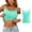 Mint Green1, variant on XFeng Womens Adjustable Camisole Sleeveless Square Neck Spaghetti Strap Tank Tops Basic Shirt,Light Purple1,XL