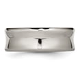 thumbnail image 3 of Titanium Concave 8mm Beveled Edge Wedding Ring Band Size 10.50 Man Classic Fashion Jewelry For Dad Mens Gifts For Him, 3 of 10