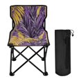 thumbnail image 2 of Outdoor Folding Chair 14.46x14.46x22.83 Inches, Camping Folding Chair Easy to Carry Ideal for Outdoor Picnics Camping Park Fishing Cool Yellow Leaf, 2 of 8