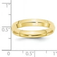 thumbnail image 3 of Primal Gold 10 Karat Yellow Gold 4mm Knife Edge Comfort Fit Band Size 6.5, 3 of 6