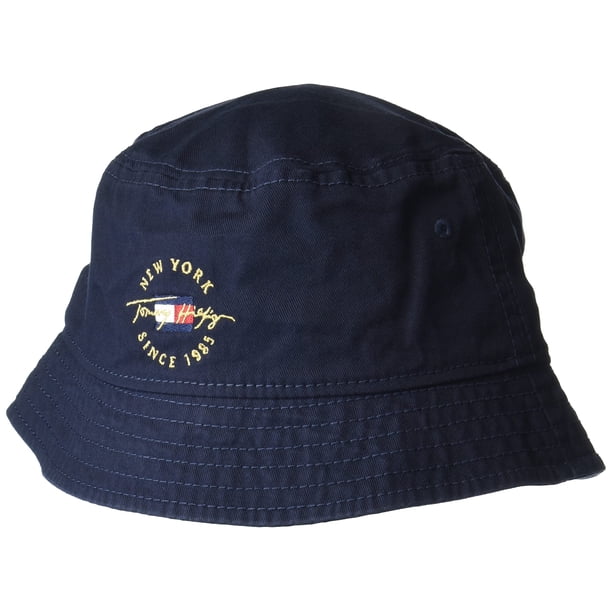 Sombrero de pescador Tommy Hilfiger Roundel para hombre, 100% algodón