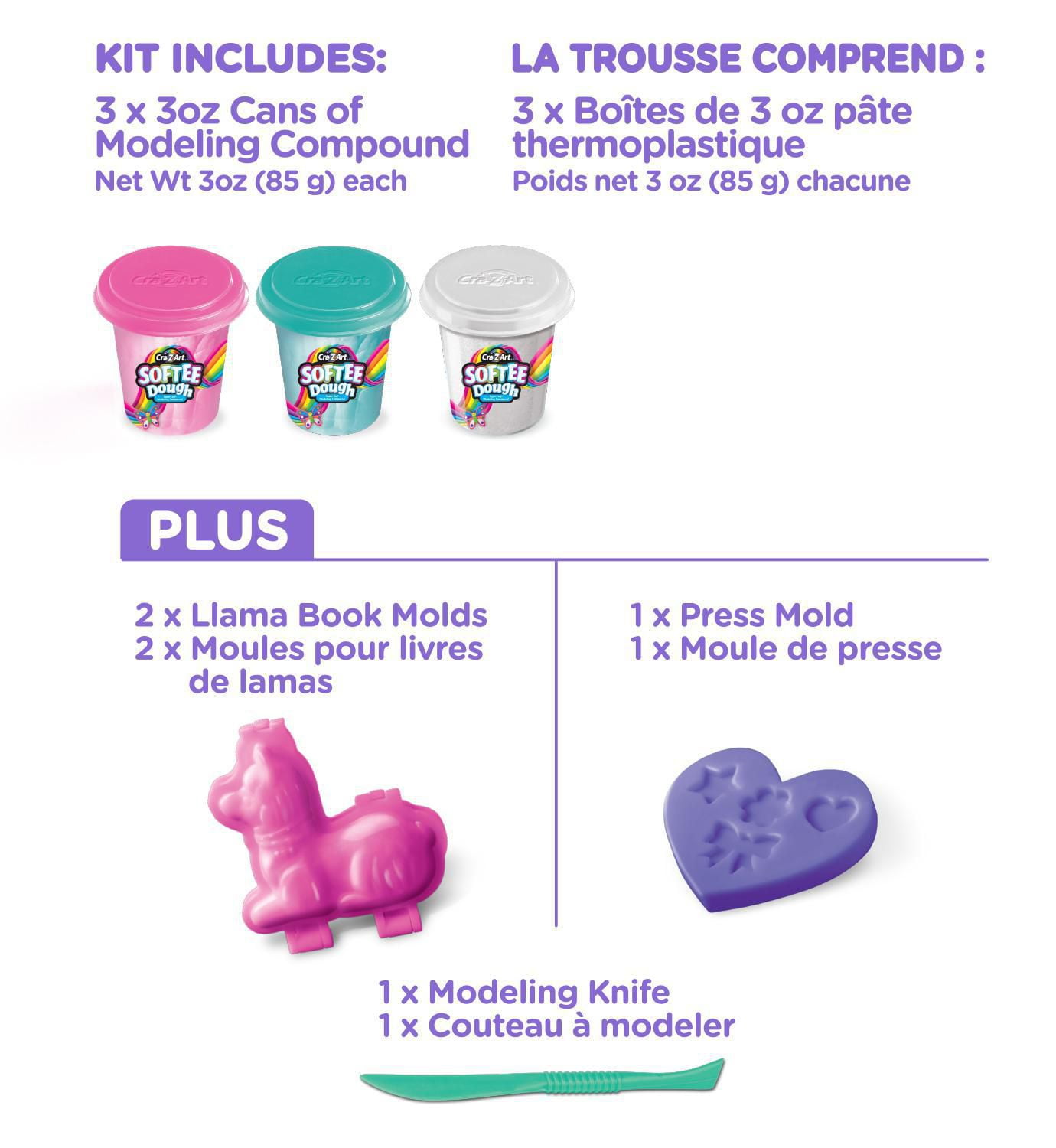 SofteeDough Llama Love Dough Set