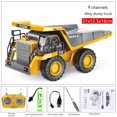 thumbnail image 1 of Excavadora de aleación a Control remoto para niños, coche volquete de 2,4G, vehículo de ingeniería, camión oruga, Bulldozer, juguete, regalos de cumpleaños, 1:20, 1 of 4