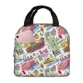 thumbnail image 1 of Balery America Landmarks1 Bolsa de Almuerzo Aislada – Caja de Almuerzo con Papel de Aluminio Grueso, Mantiene la Comida Fresca por 4 Horas, 1 of 8