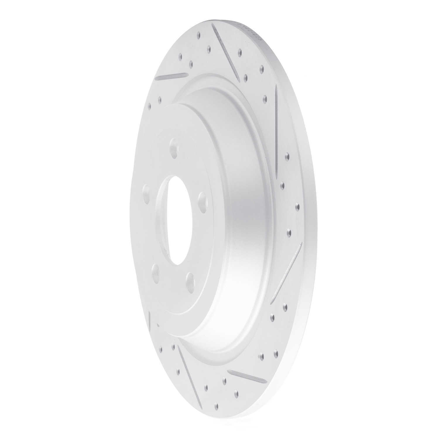 Dynamic Friction Company 830-54076R DFC Geoperformance Rotor - Drilled and Slotted