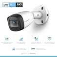 thumbnail image 3 of Amcrest ProHD 4MP 1520P 2688TVL Bullet Outdoor Security Camera (Quadbrid 4in1 HD-CVI/TVI/AHD/Analog), 4MP 2688x1520, 98ft Night Vision, IP67 Weatherproof, 125° Viewing Angle, White (AMC4MBC28-W-V2), 3 of 3