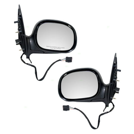- Driver and Passenger Power Side View Mirrors Heated Replacement for Ford Expedition F85Z17683HAB F85Z17682HAC