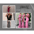 thumbnail image 5 of FabricLA ITY Knit Jersey Polyester Spandex Fabric by The Yard - 60" Inch Wide, 2-Way Stretch - Costumes & Dancewear, 5 of 12