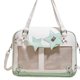 thumbnail image 4 of Kawaii Star Itabag Display Bolso Hombro Mujeres PU Cuero () Verde, 4 of 9