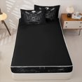 thumbnail image 4 of Homewish Motorcycle Zipper Twin Comforter Sets with Fitted Sheet and 2 Pillowcases,American Eagle Animals Zipper Bedding Set For Bots Adults,Reversible,4 Pieces, 4 of 7