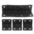 thumbnail image 1 of Luxurious 10 Pcs Angle Code Bracket Shelf Brackets Small Angle Bracket Black Wall Bracket Stainless Steel Bracket - Perfect for any wedding needs, 1 of 5