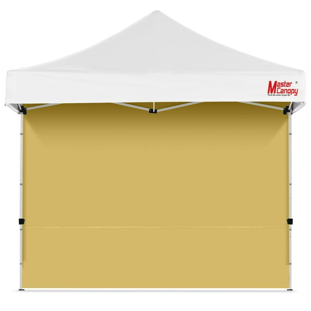 Pared lateral para carpa MASTERCANOPY para toldo plegable 10x10 Beige