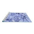 thumbnail image 2 of Ahgly Company Machine Washable Indoor Rectangle Abstract Blue Contemporary Area Rugs, 8' x 12', 2 of 4