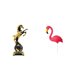 thumbnail image 1 of Colección Moderna De Esculturas De Animales Para Dormitorio, Sala De Estar, Escritorio, Centro De Mesa Y Accesorios De Jardín De Hadas, Adorno Artístico De Flamenco Para Jardín., 1 of 8