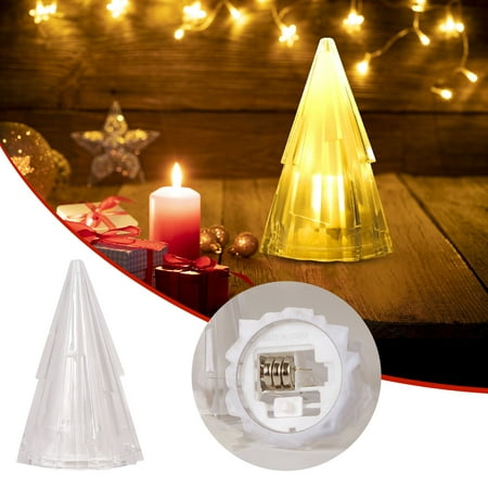 

CieKen Christmas Mini Christmas Tree Night Light Christmas Tree Shape Warm Yellow Light To Create A Warm Atmosphere Suitable For Living Room Bedroom And Bathroom Clearance Toys