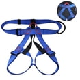 thumbnail image 1 of Arnés de escalada grueso, arnés de seguridad para proteger la cintura, arnés de medio cuerpo más ancho para montañismo, 1 of 8
