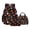 Balls Sport, variant on Cute Dogs Floral Purple Print School Supplies for Students 17 Inch Backpack with Lunch Box Pencil Case 3Pcs Set Large Capacity Bookbag for Boys Girls Back to School Gifts