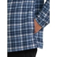thumbnail image 6 of Wrangler® Men's Heavyweight Hooded Sherpa-Lined Shirt Jacket, 6 of 7