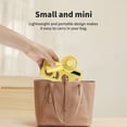 thumbnail image 3 of RUXAN Portable Pocket Fan with USB Rechargeable Battery 3 Speed Handheld Fan Lanyard Personal Desk Table Fan for Daily,Travel, Outdoors, Hiking, Camping, 3 of 12